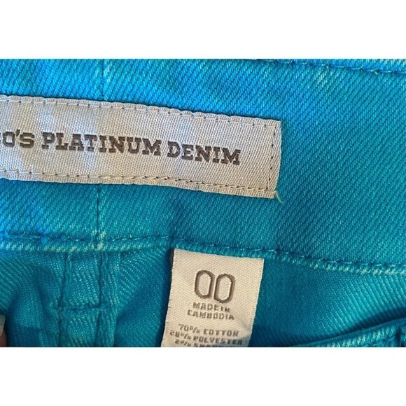 Chico's Platinum Light Blue Denim Ankle Jeans, XS - Picture 5 of 11
